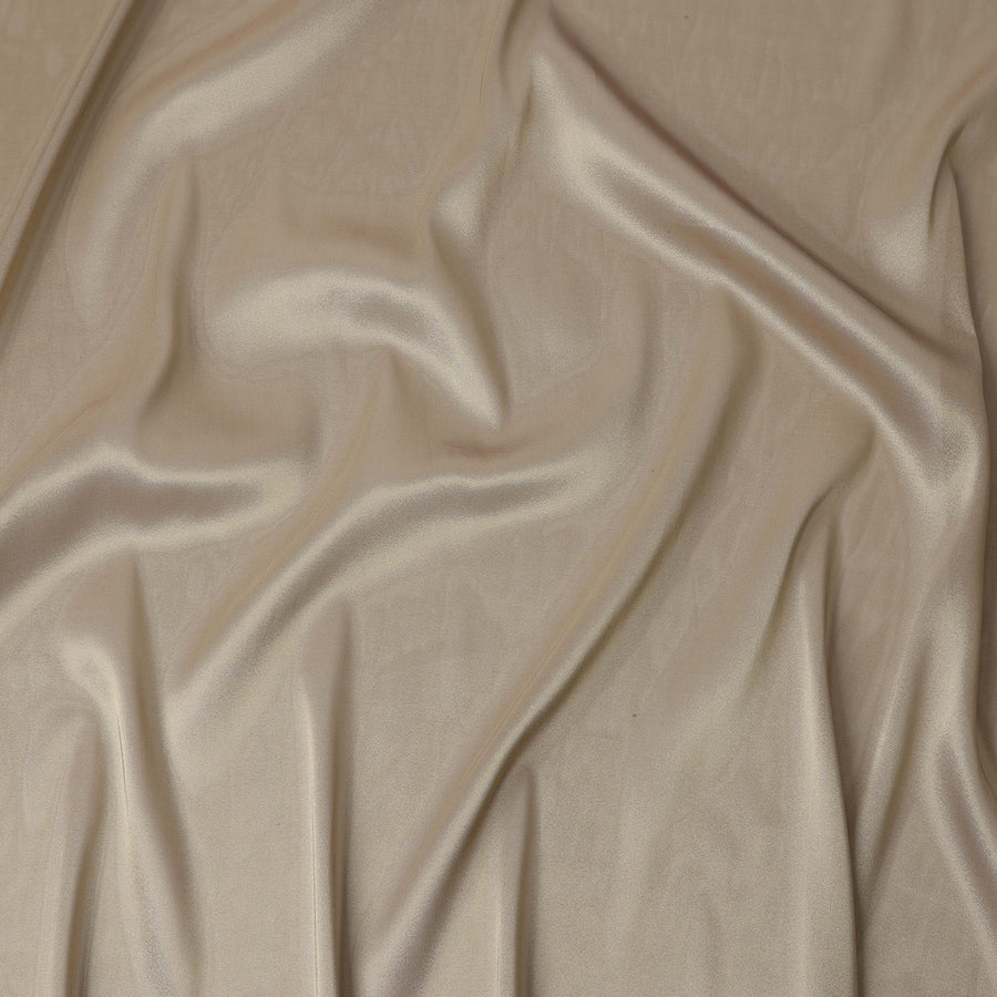 Champagne Gold Premium Silk Lame Fabric, 110 Cms Width, Made in South Korea-D26143