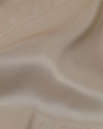 Champagne Gold Premium Silk Lame Fabric, 110 Cms Width, Made in South Korea-D26143