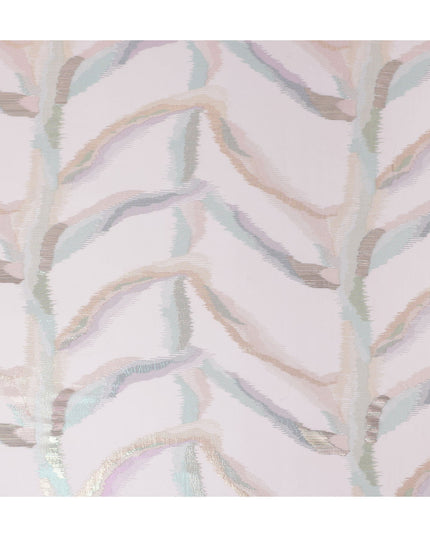 Blush Pink Shimmer Silk Garbasaar 110cm