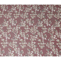 Mauve Pink Floral Silk Garbasaar 110cm Korea