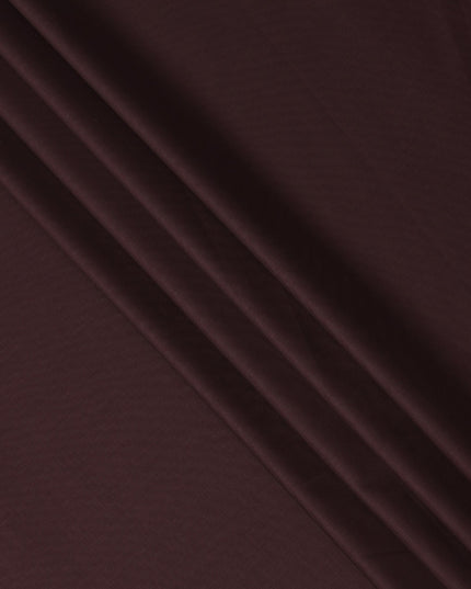 قماش صوف إيطالي سادة من نوع سوبر 150 بلون عنابي للبدلات، 150 سم، إيطاليا - D24700