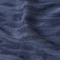 قماش كوبرو مستدام ذو ملمس أزرق مصنوع من مادة بيمبيرج، عرض 150 سم، اليابان - D25006