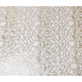 White Burnout Silk Chiffon Garbasaar 2 Meter Piece