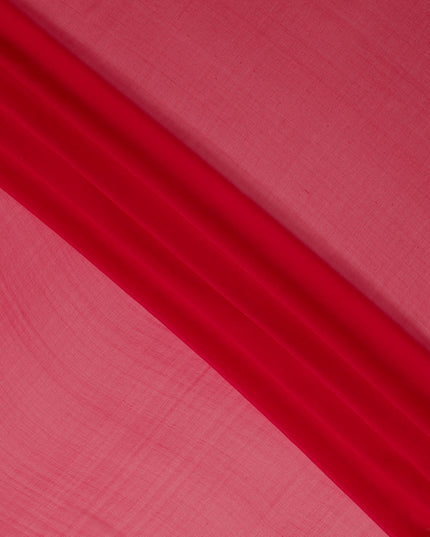 Hot Pink Silk Chiffon Garbasaar 110cm Korea