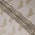 Ivory Gold Fransawi Silk Garbasaar 110cm