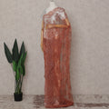 Antique Copper French Chantilly Lace Saree