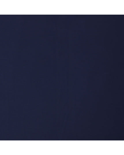 قماش صوف إيطالي سادة أزرق داكن، سوبر 150، مناسب للبدلات، 150 سم، إيطاليا - D24697