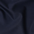Navy Blue Solid Italian Wool Suiting Fabric, 150 Cms, Italy-D25136