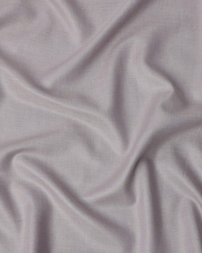 Lavender Premium Pure Linen Fabric 60 Lea Plain Solid Design, 150 Cms Width, India-D25549