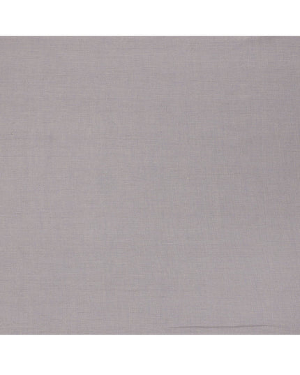 قماش كتان نقي فاخر بلون اللافندر، تصميم سادة، 60 ليا، عرض 150 سم، الهند - D25549