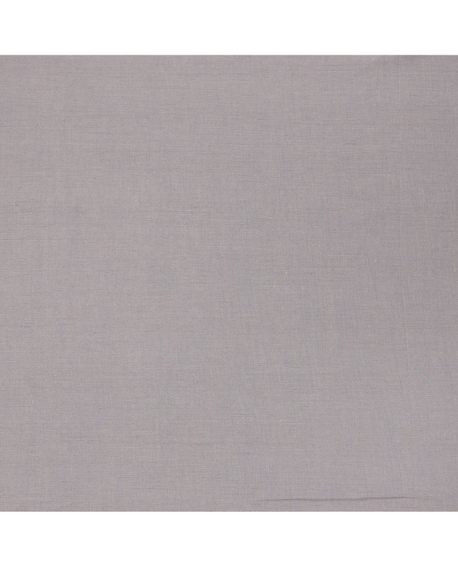 Lavender Premium Pure Linen Fabric 60 Lea Plain Solid Design, 150 Cms Width, India-D25549