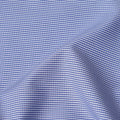 Periwinkle Micro Check Shirting 150cm