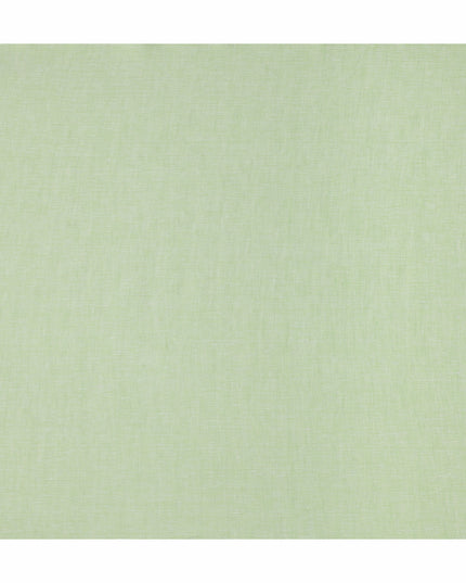 Soft Mint Green Pure Linen 60 Lea Fabric 150cm