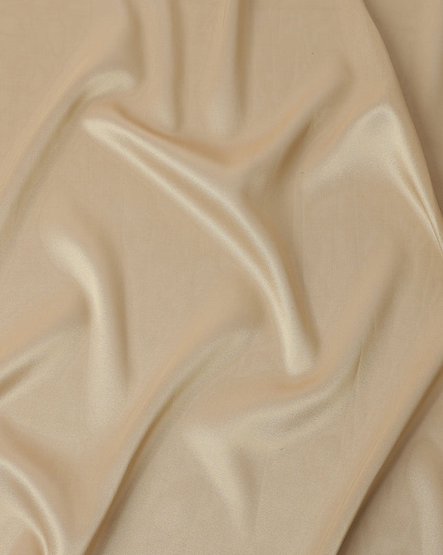 Champagne Gold Premium Silk Lame Fabric, 110 Cms Width, Made in South Korea-D26139