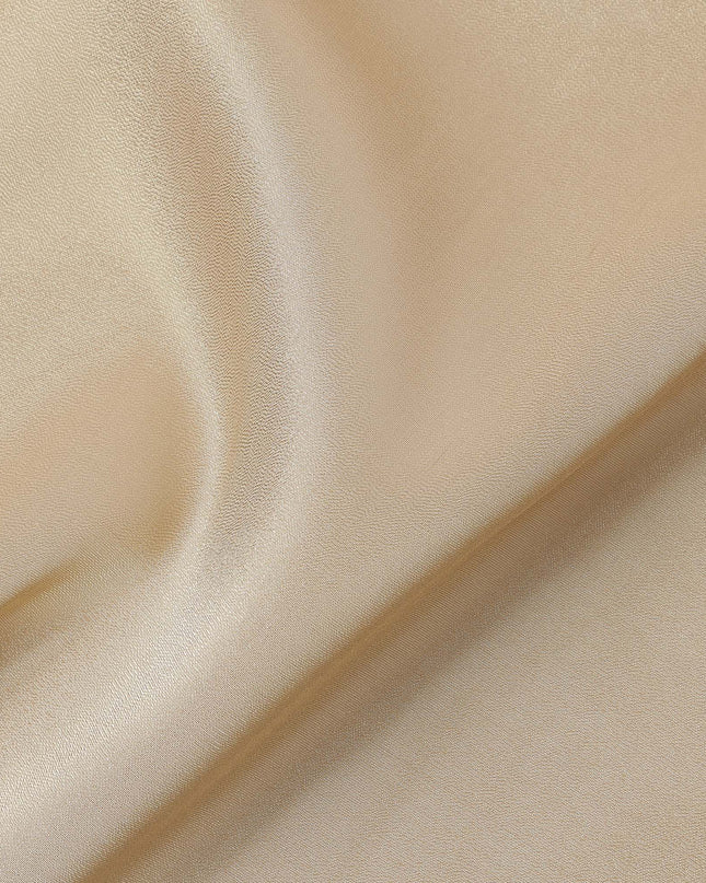 Champagne Gold Premium Silk Lame Fabric, 110 Cms Width, Made in South Korea-D26139