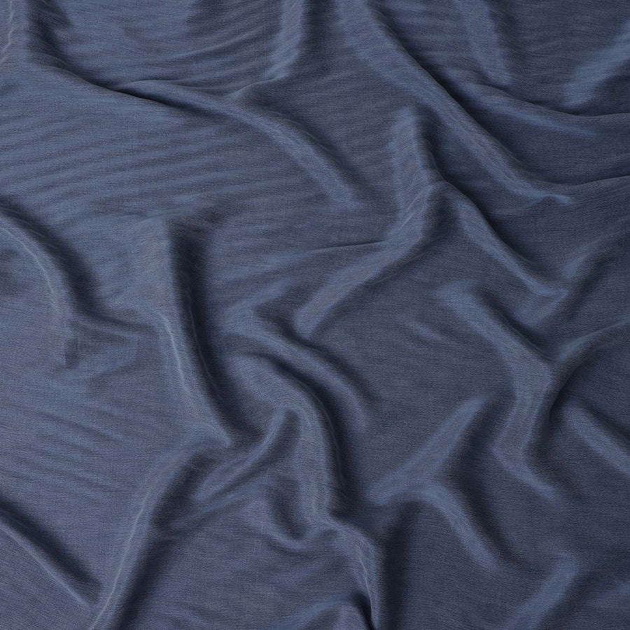 Slate Blue Self Cupro Fabric 110cm