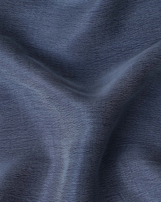 Slate Blue Self Cupro Fabric 110cm