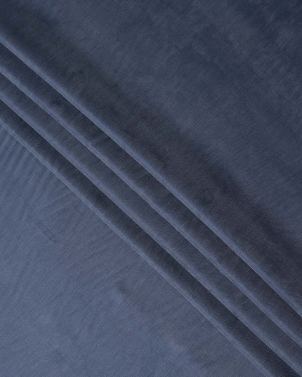 Slate Blue Self Cupro Fabric 110cm