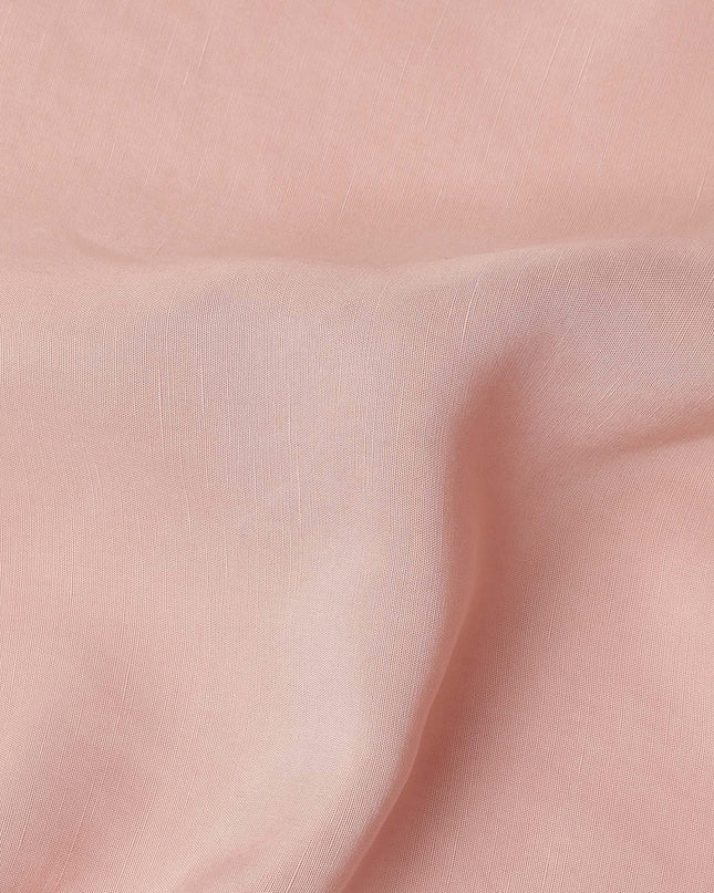 Soft Peach Linen Cupro Fabric 150cm
