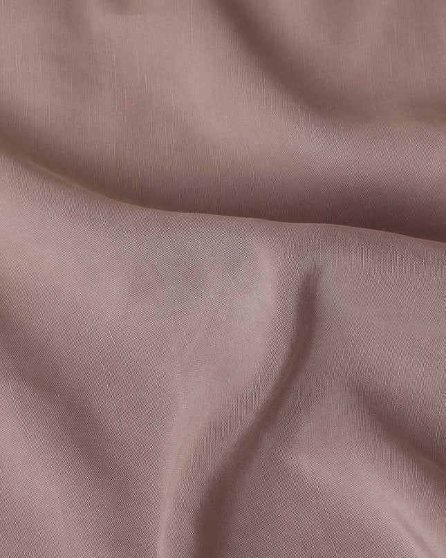 Dusty Mauve Linen Cupro Fabric 150cm