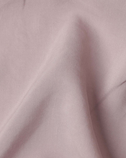 Light Mauve Linen Cupro Fabric 150cm
