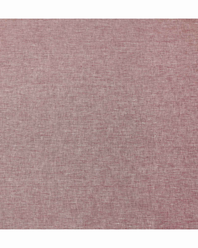 Rose Pink Pure Linen 60 Lea Fabric 150cm India