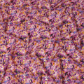 Pink Abstract Gold Dot Viscose Crepe 110cm