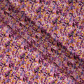 Pink Abstract Gold Dot Viscose Crepe 110cm