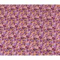 Pink Abstract Gold Dot Viscose Crepe 110cm