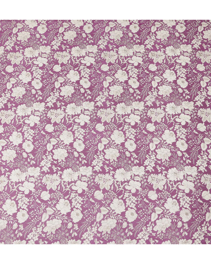Purple Polyester Chiffon Fabric 110cm | Regal Fabrics