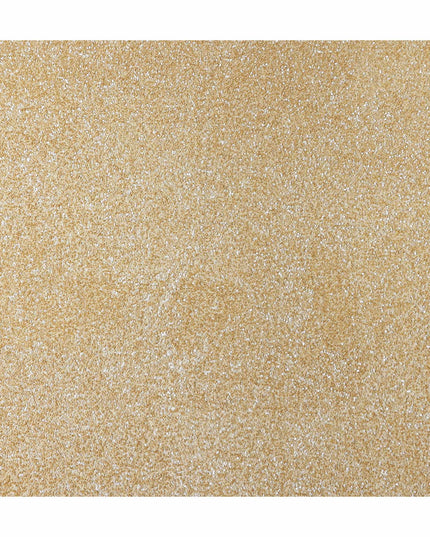 Champagne Gold Silk Georgette Sequin Fabric 110cm