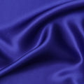 Royal Blue Premium Pure Silk Satin Fabric 110 Cms Width, Made in China-D25824