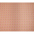 Beige Floral Viscose Crepe Fabric 110cm - 0502749