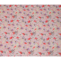 Pink Floral Printed Viscose Crepe 110cm