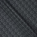 Black and Grey Leaf Print Blended Cotton Shirting Fabric, 150 Cms, India-D25145