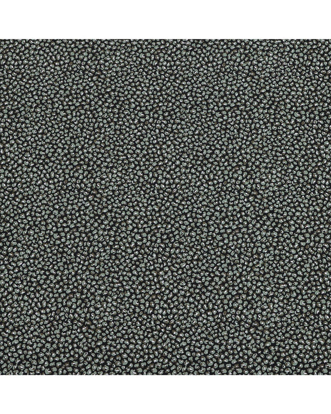 Black with Green and White Animal Print Blended Cotton Shirting Fabric, 150 Cms, India-D25151