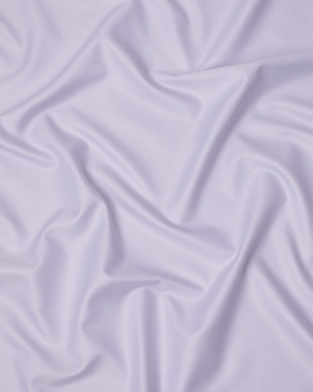 Lavender Solid Premium 100% Swiss Cotton Shirting Fabric, 150 Cms, Switzerland-D24688
