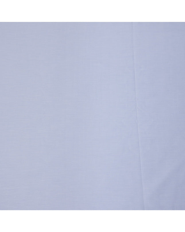 Light Blue Solid Premium 100% Swiss Cotton Shirting Fabric, 150 Cms, Switzerland-D24683