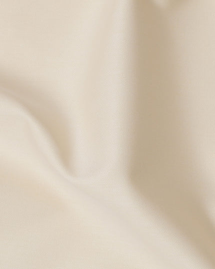 قماش قمصان قطني سويسري سادة كريمي، ١٥٠ سم، سويسرا-D24937