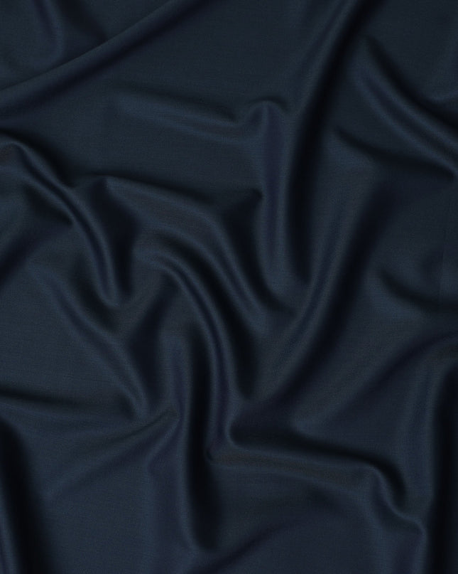 Navy Wool Suiting Piece 3.5 Mtrs