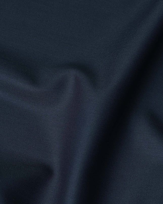 Navy Wool Suiting Piece 3.5 Mtrs