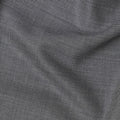 Grey Premium Super 150's English All Wool Suiting Fabric, Width 150 Cms, Made in United Kingdom-D25015