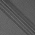Grey Premium Super 150's English All Wool Suiting Fabric, Width 150 Cms, Made in United Kingdom-D25015