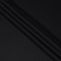 Black Super 160s Wool Suiting Fabric