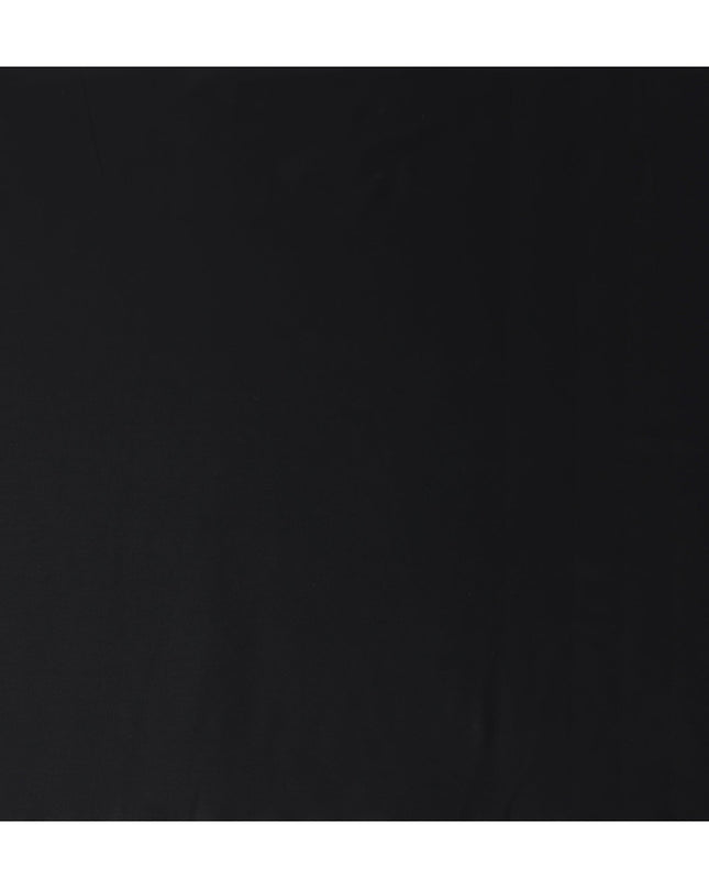 Black Super 160s Wool Suiting Fabric