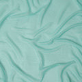 Mint Green Synthetic Chiffon Traditional Sudanese Thobe with Stone Work, 4.5 Mtrs Piece, Width 110 Cms, Made in India-D26451