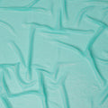 Aqua Green Synthetic Chiffon Traditional Sudanese Thobe with Stone Work, 4.5 Mtrs Piece, Width 110 Cms, Made in India-D26455