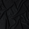 Black Super 130s Wool Suiting Fabric
