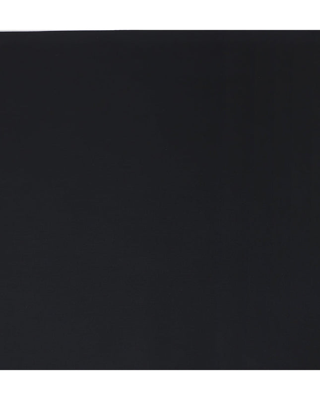 Black Super 160s Italian Wool Suiting