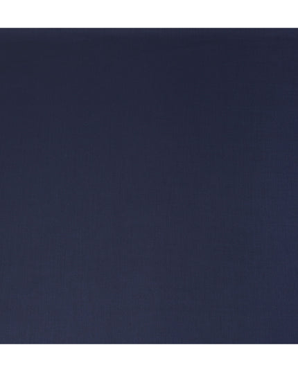 Navy Super 160s Wool Suiting Fabric